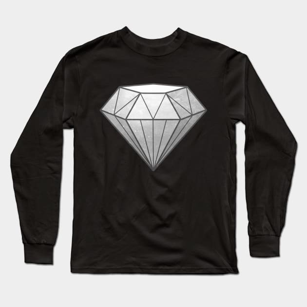 White Diamond's Gem - Steven Universe Long Sleeve T-Shirt by heartcandii